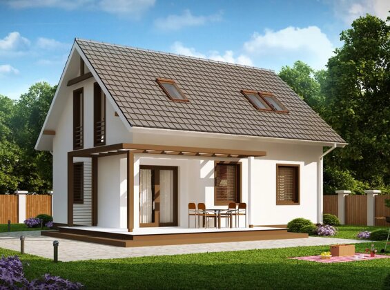 Проєкт будинку U212 dk