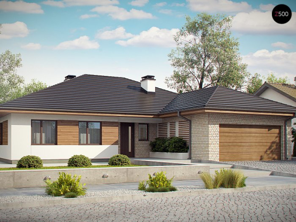 Проект дома U301 S - 1 Одноэтажные дома в Киеве