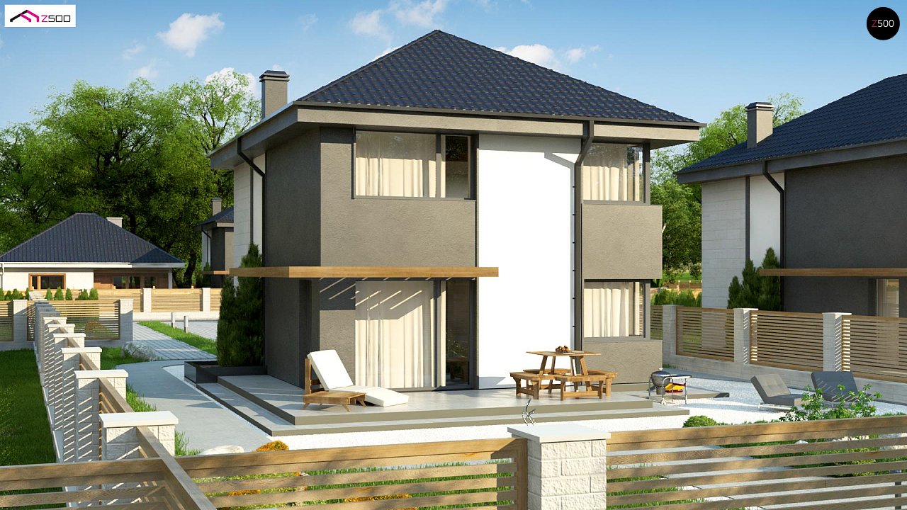 екстер'єр будинку дизайн