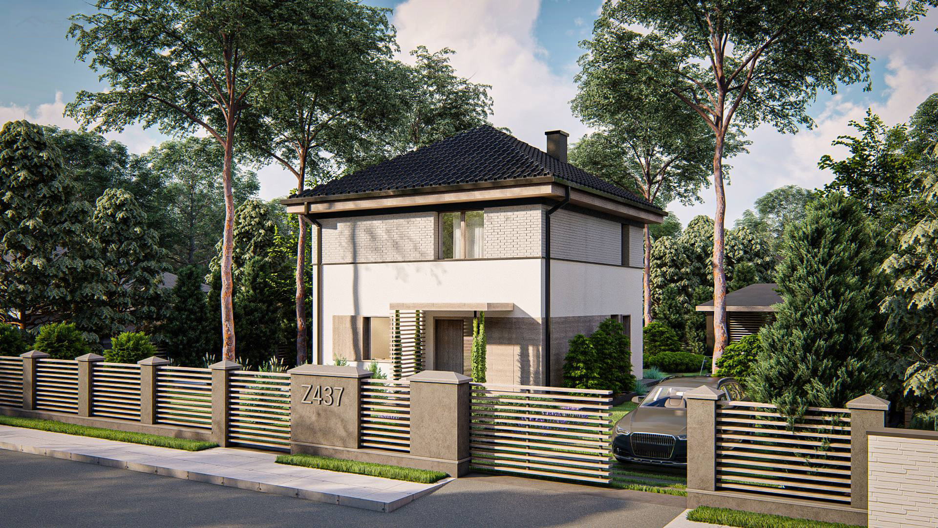 екстер'єр будинку приклад