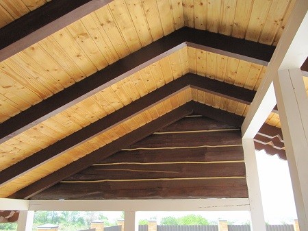 Будівництво сауни і лазні - покрівля